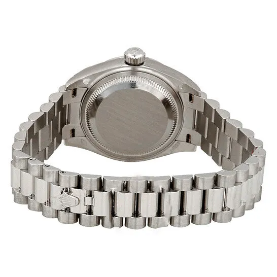 Watches Original Rolex LadyDatejust Ice Blue Diamond Dial Ladies Platinum President Watch 279166IBLRDP JMS always Watches Original Rolex LadyDatejust Ice Blue Diamond Dial Ladies Platinum President Watch 279166IBLRDP JMS always
